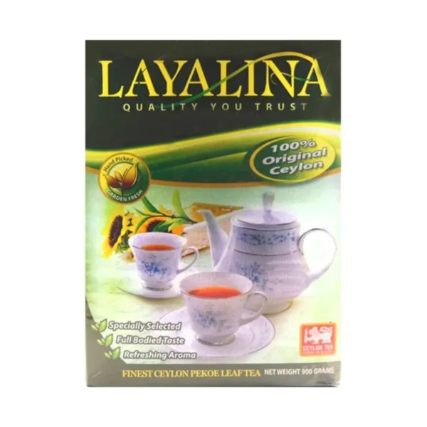 LAYALINA TEA Ceylon Pekoe Siyah Dökme Çay 900 G