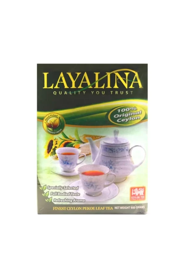 LAYALINA TEA Ceylon Pekoe Siyah Dökme Çay 900 G