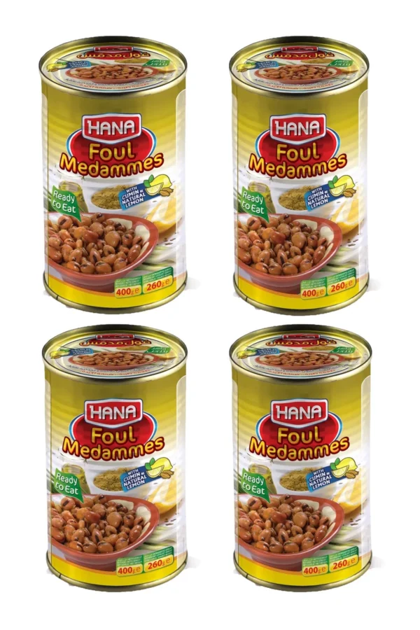 Hana Kimyon ve Doğal Limonlu Bakla Konservesi 400gr X4ADET