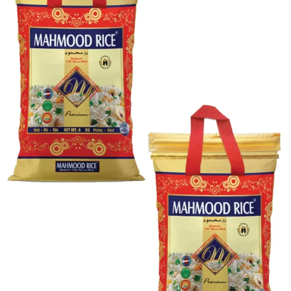 Mahmood Rice Basmati Pirinç 4 kg X 2 Adet