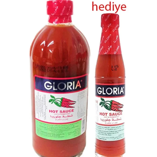 Gloria Bir Adet Acı Sos 474ml + Acı Sos 88 Ml Bedava