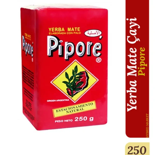 PİPORE Yerba Mate Tea - Mate Çayı 250 gr -arjantin Çayı