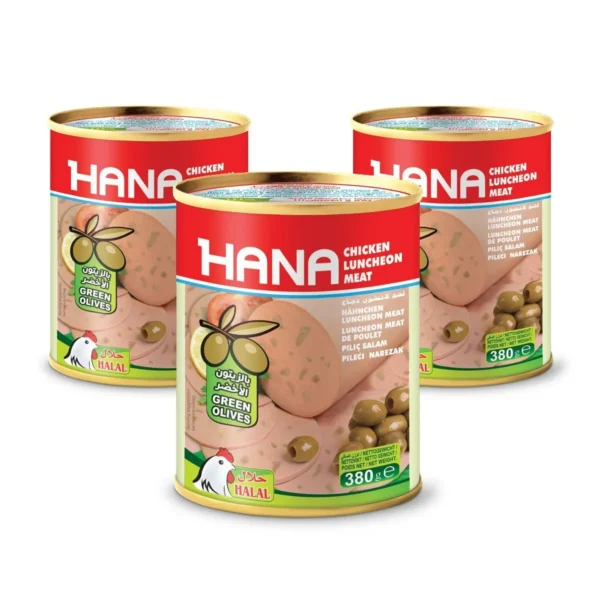 Hana Piliç Salam-zeytinli 380 gr X 3 Adet