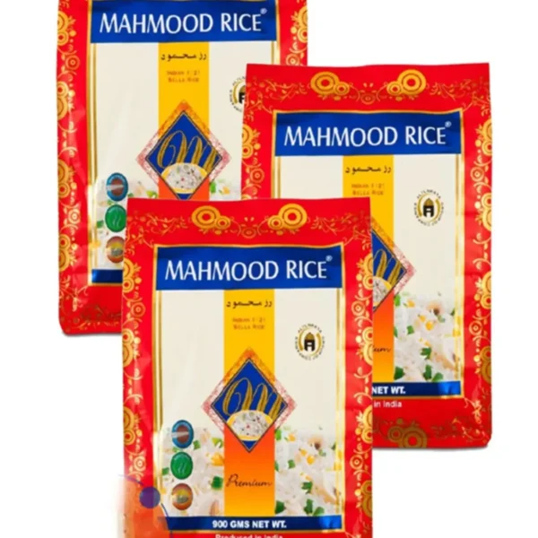 Mahmood Rıce Basmati 1121 Pirinç 900 gr X 3 Adet