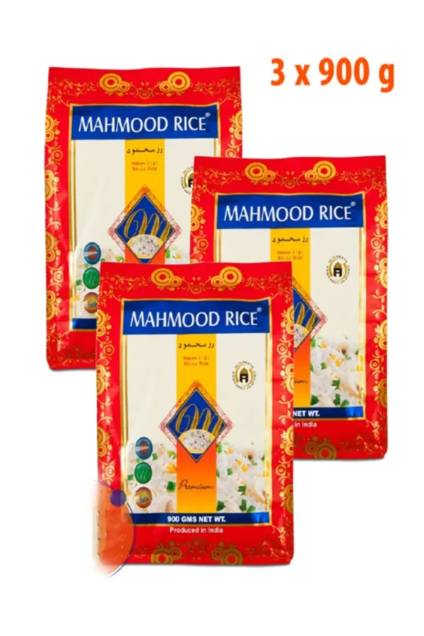 Mahmood Rıce Basmati 1121 Pirinç 900 gr X 3 Adet