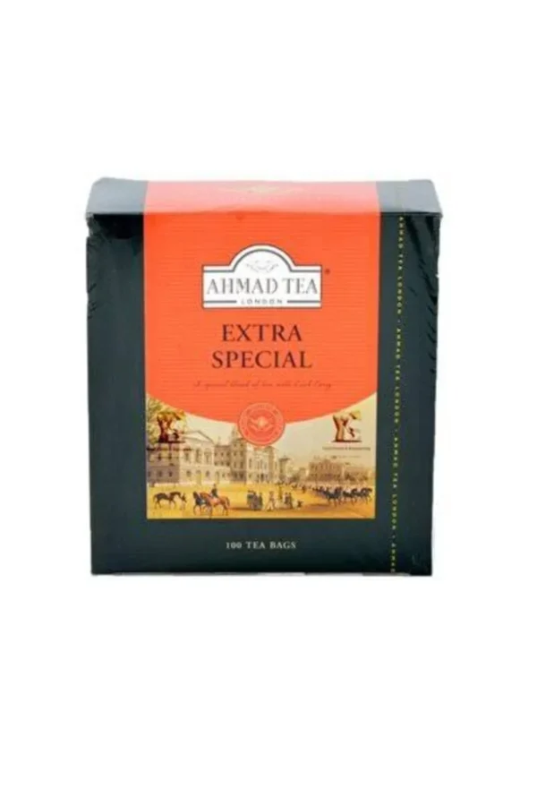 Genel Markalar Ahmad Tea Ekstra Specıal Bergamot Aromalı 100lü Sallama Çay-orijinal