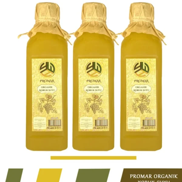 Promar Ekşi Koruk Suyu 500ml×3 Adet