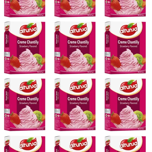 Altunsa Çilekli Krem Şanti 150 Gr X 12 ADET