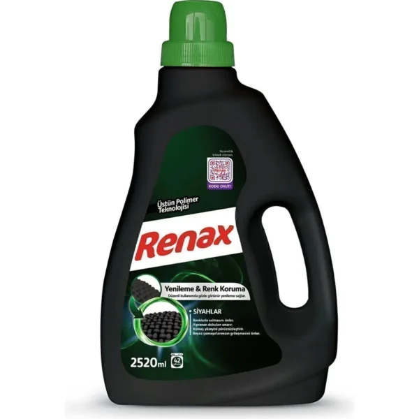 RENAX Sıvı Çamaşır Deterjanı Siyahlar 2520 ml