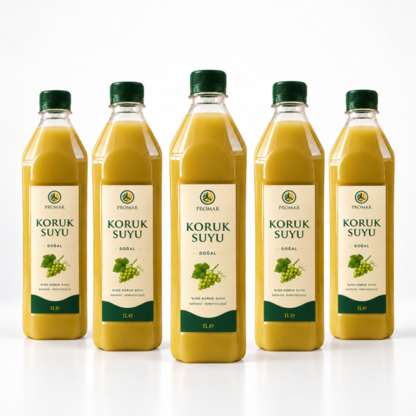 Promar Ekşi Koruk Suyu 5 lt (100% Doğal)