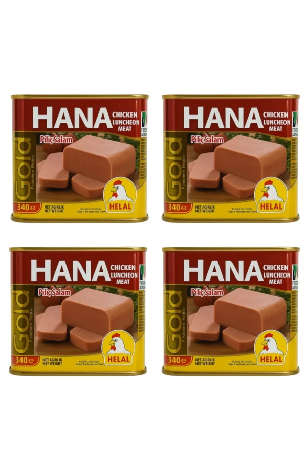 Hana GOLD PİLİÇ SALAM 340 GR X4 ADET