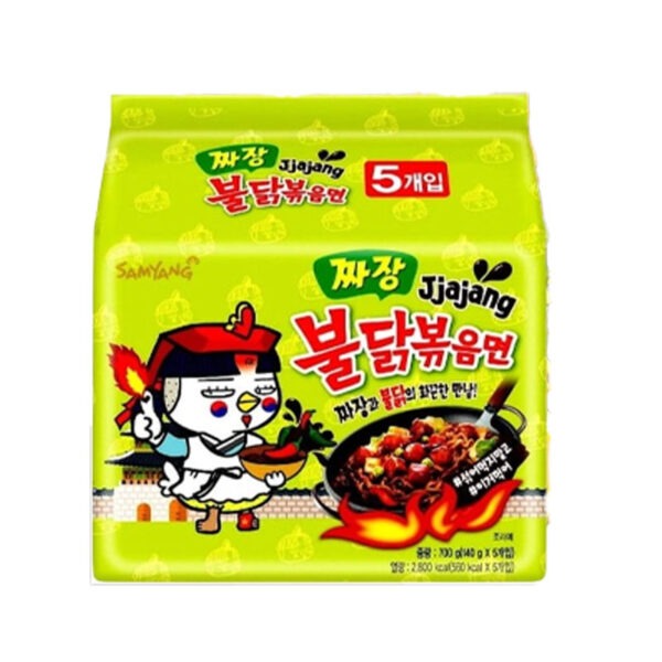 SAMYANG Buldak Hot Chicken Jjajang Ramen 140 gr X5 ADET