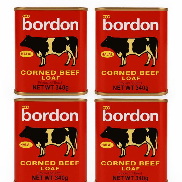 BORDON CORNED BEEF LOAF 340 GR X4 ADET