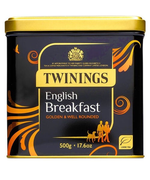TWİNİNGS ENGLİSH BREAKFAST GOLDEN & WELL ROUNDED 500 GR (TENEKE KUTU)