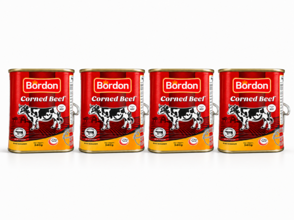 BORDON CORNED BEEF LOAF 340 GR X4 ADET