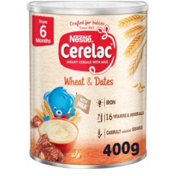 CERELAC WHEAT & DATES (BUĞDAY VE HURMA) 400 GR