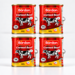 BORDON CORNED BEEF LOAF 340 GR X4 ADET