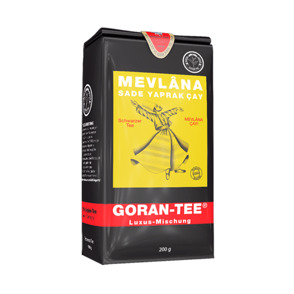goran tee mevlana sade yaprak cay luxus mischung Siyah Çay - 200g