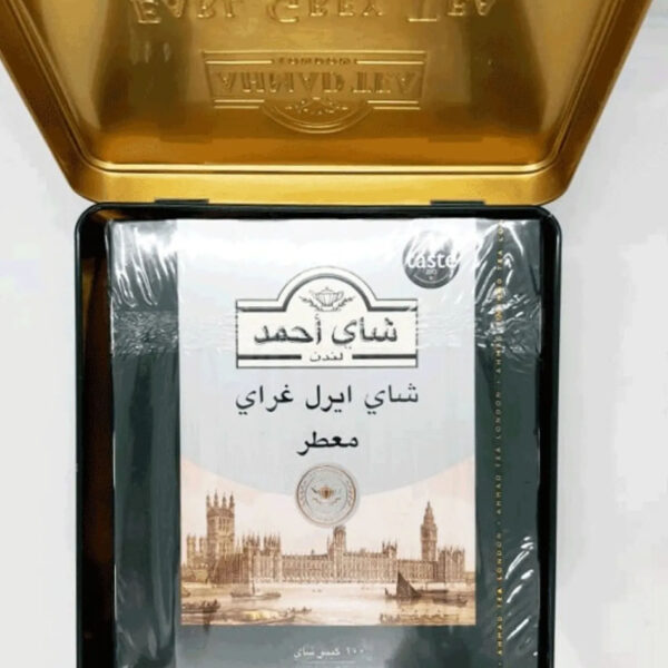 AHMAD TEA ERAL GREY SALLAMA ÇAY 100 LÜ TENEKE KUTU