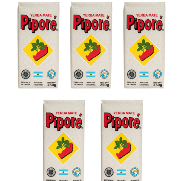 PİPORE YERBA MATE ÇAYI 250 GRAM X5 ADET