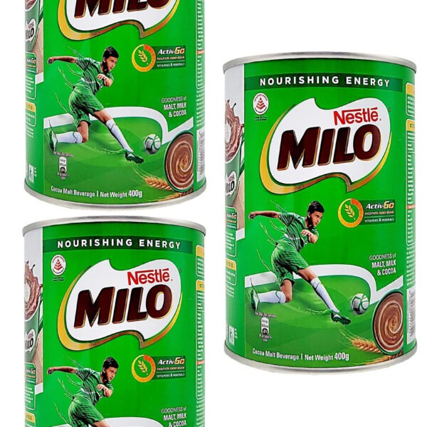 NESTLE MİLO İNSTANT KAKAO TOZU 400 GR x3 ADET