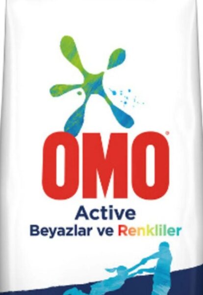 Omo Toz Çamaşır Deterjanı Active Beyazlar Ve Renkliler 9 Kg