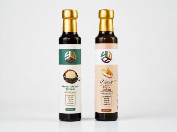 Promar KAYISI DETOX SİRKESİ 250 ML+ KİNOA TOHUMU DETOX SİRKESİ 250 ML