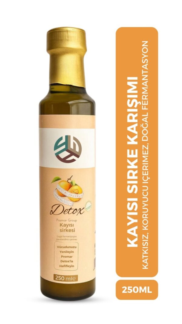 PROMAR DETOX KAYISI SİRKESİ 250 ML