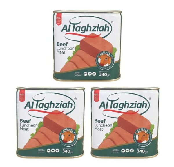 AL TAGHZIAH BEEF LUNCHEON MEAT ( ET SALAM ) 340 GR X3 ADET