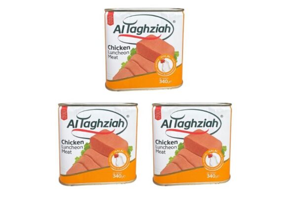 AL TAGHZIAH CHİCKEN LUNCHEON MEAT ( TAVUK SALAM ) 340 GR x3 Adet