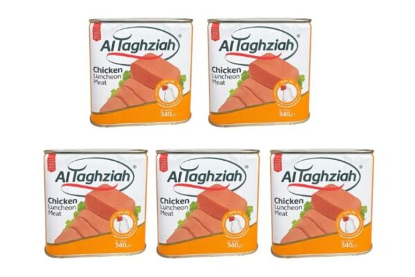 AL TAGHZIAH CHİCKEN LUNCHEON MEAT ( TAVUK SALAM ) 340 GR x5 Adet