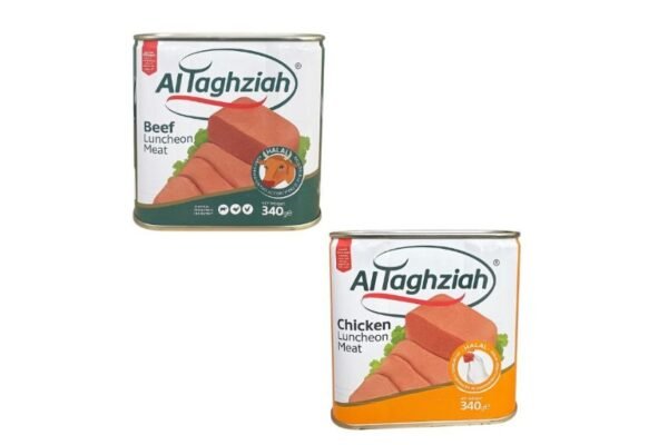 AL TAGHZIAH CHİCKEN LUNCHEON MEAT (TAVUK SALAM) 340 GR + BEEF LUNCHEON MEAT (ET SALAM) 340 GR