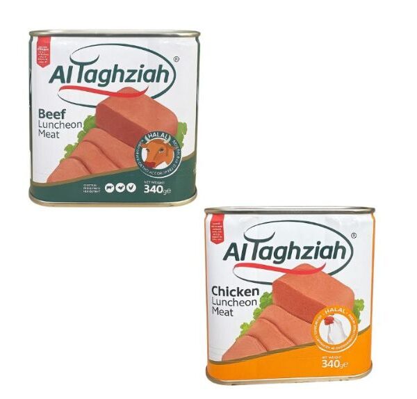 AL TAGHZIAH CHİCKEN LUNCHEON MEAT (TAVUK SALAM) 340 GR + BEEF LUNCHEON MEAT (ET SALAM) 340 GR