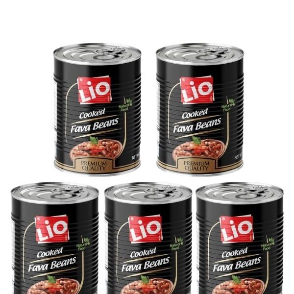 LİO SADE BAKLA KONVERVESİ 400GR X5