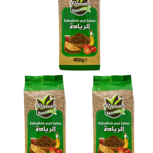 Reyada Kahvaltılık Yeşil Zahter – 400 g x3