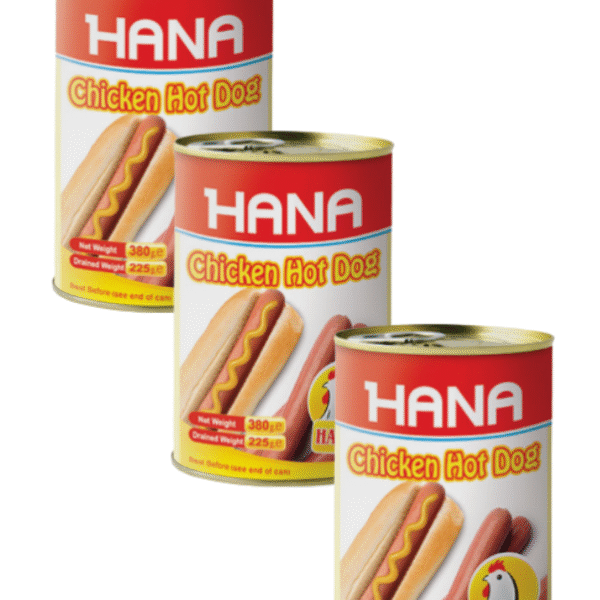 HANA HOT DOGS ( PİLİÇ SOSİS ) 400 GR X3 ADET