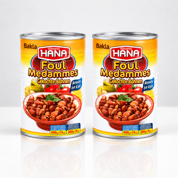 Hana Bakla Konservesi 400gr X 2 Adet