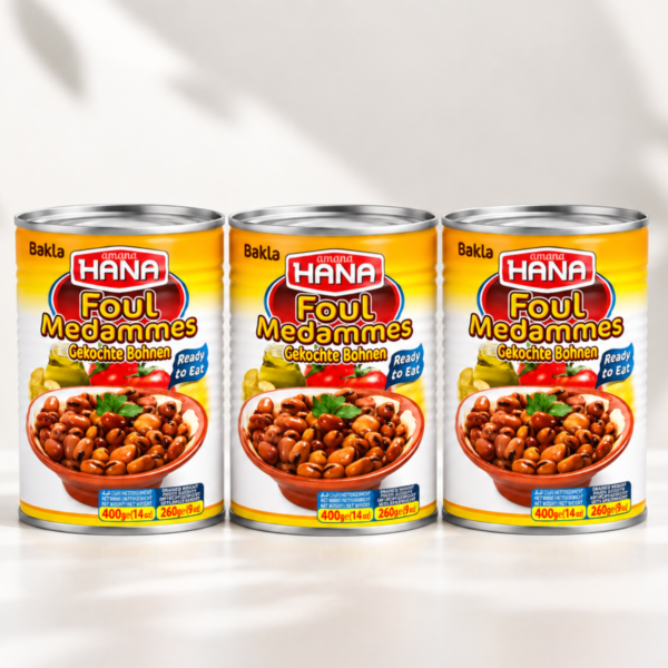 Hana Bakla Konservesi 400gr X 3 Adet