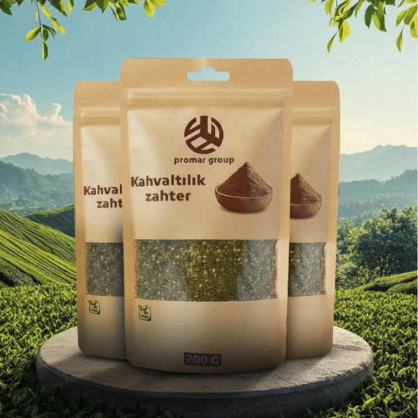 PROMAR DOĞAL KAHVALTILIK YEŞİL ZAHTER 200 GR X3 ADET