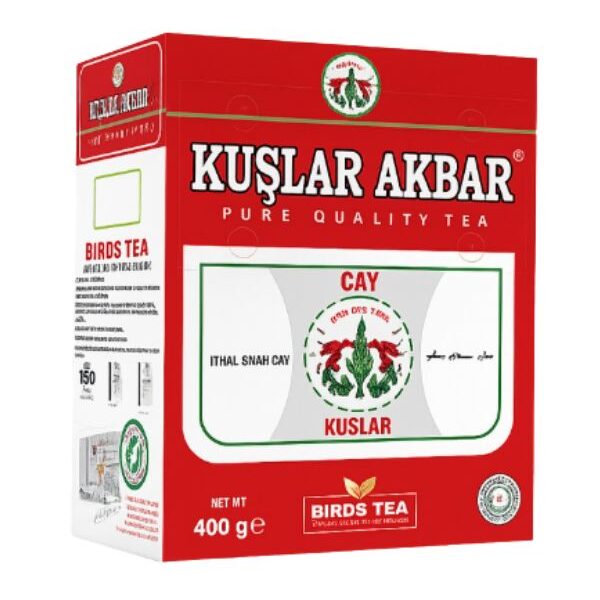 AKBAR KUŞLAR SEYLAN DÖKME ÇAYI 400 GR