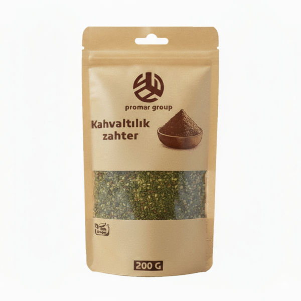 PROMAR DOĞAL KAHVALTILIK YEŞİL ZAHTER 200 GR