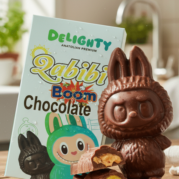 Delighty Labubu Çikolatası 5 Farklı Aromalı Çikolata 6 ADET