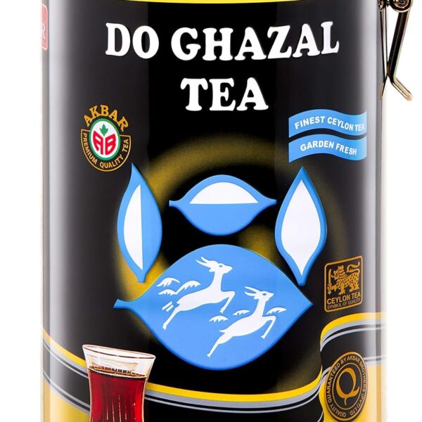 Do Ghazal Earl Grey Siyah Dökme Çay Teneke 400 G