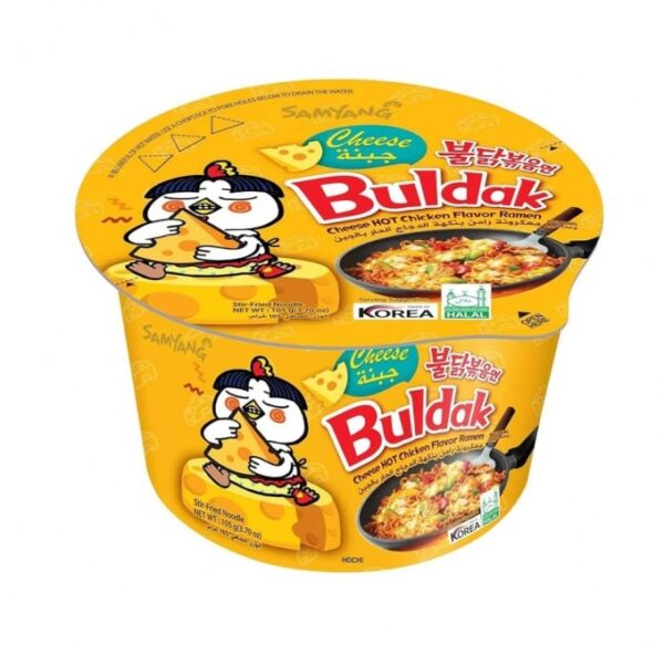 samyang Buldak Cheese Hot Chicken Flavor Ramen 105 gr Peynirli (cup)