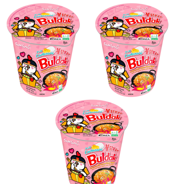 samyang Buldak Carbonara Hot Chicken Flavor Ramen 80 gr x3 (CUP)