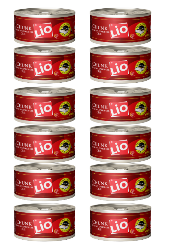 Lio Ayçiçek Yağı Acılı Ton Balığı 160 gr X12 Adet