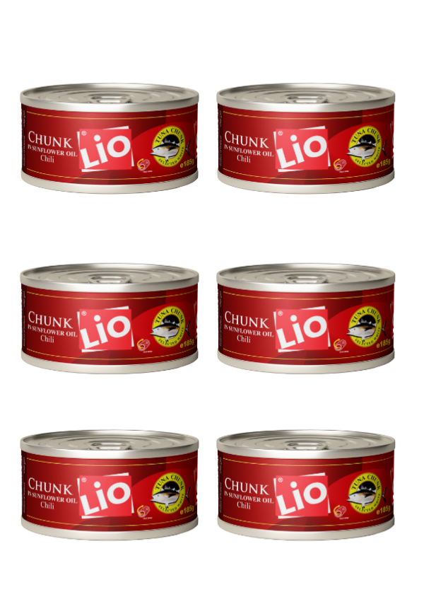 Lio Ayçiçek Yağı Acılı Ton Balığı 160 gr X6 Adet