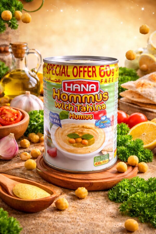 HANA HUMUS (NOHUT EZMESİ) - HOMMUS 400 GR