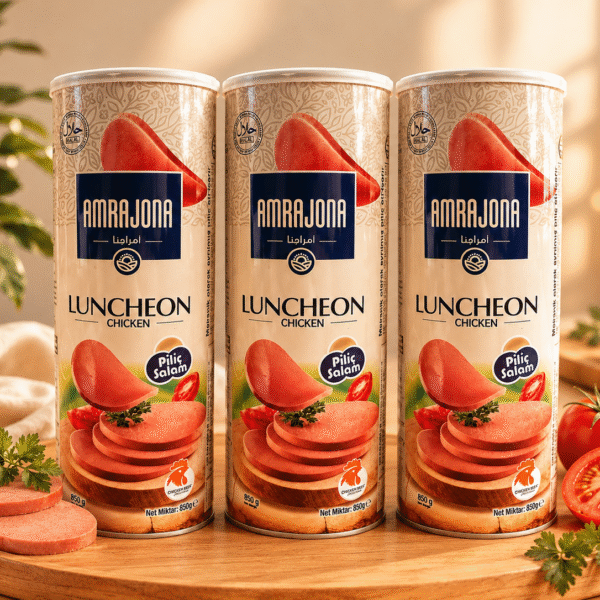 AMRAJONA PİLİÇ SALAM ( CHICKEN LUNCHEON ) 850 GR x3 ADET