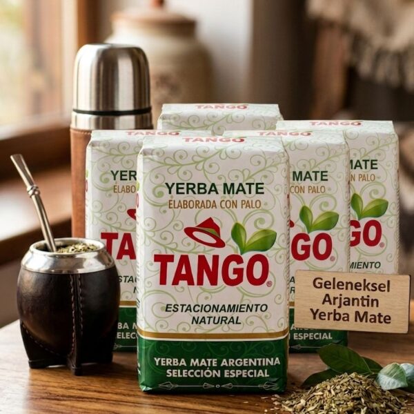 Tango Yerba Mate Çayı-arjantin Çayı - 200 Gr x5 Adet (iştah Kapatıcı Çay)
